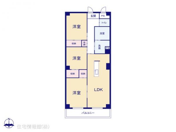 中古マンション 千葉県船橋市本町５丁目9-11 JR総武本線船橋駅 3,280万円