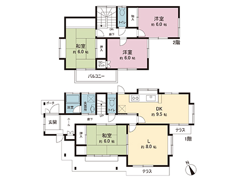 中古戸建 伊勢原市坪ノ内 小田急線鶴巻温泉駅 2,180万円