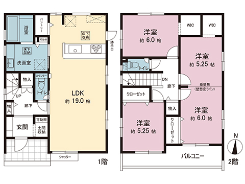 新築戸建 宇都宮市六道町 東武宇都宮線南宇都宮駅 4,498万円