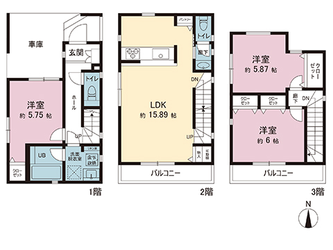 新築戸建 横浜市金沢区釜利谷東１丁目 京急本線金沢文庫駅 4,780万円