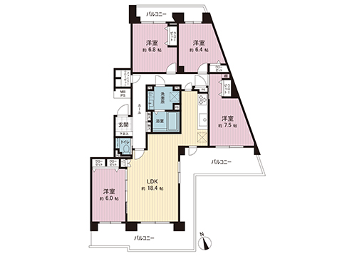中古マンション 市原市ちはら台東２丁目 京成千原線ちはら台駅 2,590万円