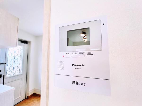 千葉市中央区蘇我３丁目 中古戸建 TVモニター付きインターフォン