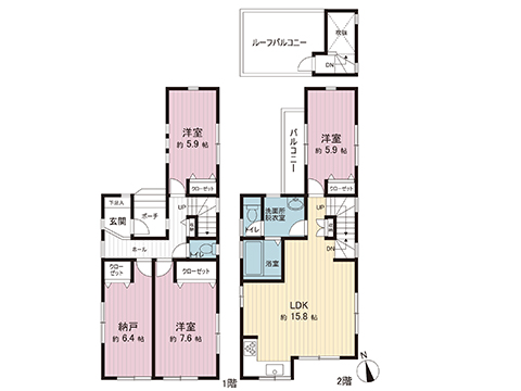 中古戸建 横浜市保土ケ谷区新桜ケ丘１丁目 JR横須賀線東戸塚駅 2,999万円
