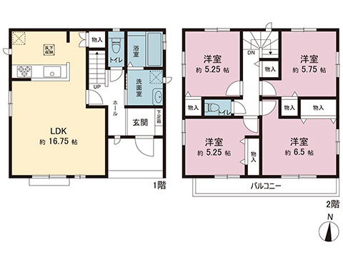 新築戸建 千葉市中央区塩田町 JR内房線浜野駅 2,890万円