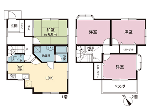 中古戸建 小田原市浜町４丁目 JR東海道本線(東京〜熱海)小田原駅 1,490万円
