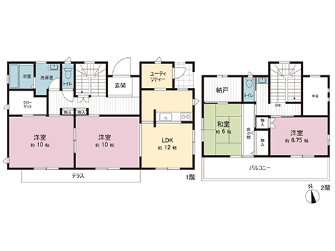 中古戸建 小田原市小竹 JR東海道本線(東京〜熱海)二宮駅 2,980万円