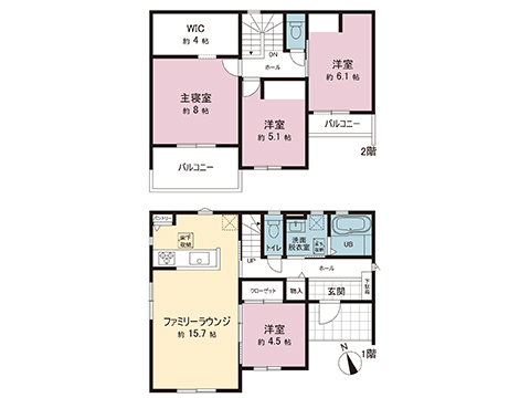 新築戸建 宇都宮市下川俣町 JR東北本線 (宇都宮線）岡本駅 3,398万円