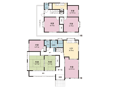 中古戸建 平塚市達上ケ丘 JR東海道本線(東京〜熱海)平塚駅 2,980万円
