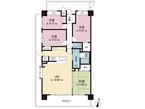 中古マンション 相模原市中央区淵野辺２丁目 JR横浜線淵野辺駅 3,980万円