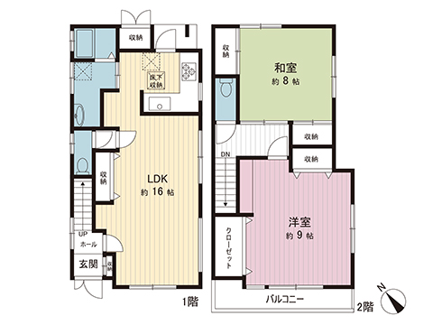 中古戸建 茅ヶ崎市浜竹１丁目 JR東海道本線(東京〜熱海)辻堂駅 4,780万円