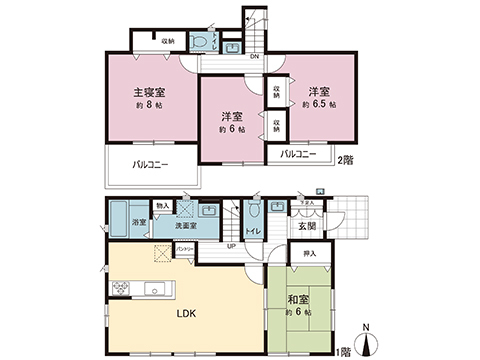 新築戸建 宇都宮市野沢町 東武宇都宮線東武宇都宮駅 2,490万円