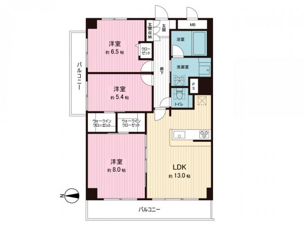 中古マンション 国分寺市東恋ヶ窪４丁目 西武国分寺線恋ヶ窪駅 3,780万円