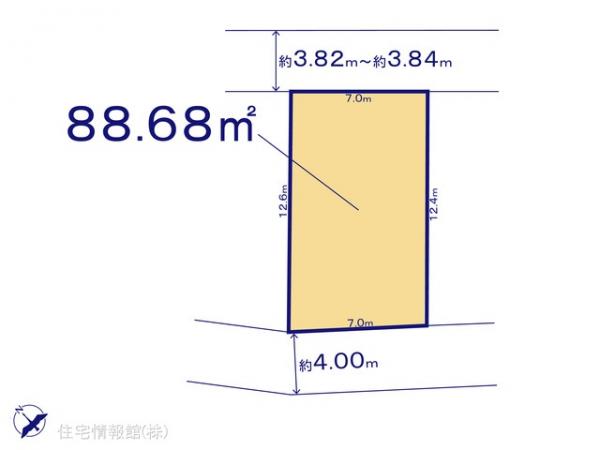 土地 埼玉県新座市東３丁目341-524 東武東上線志木駅 3,700万円