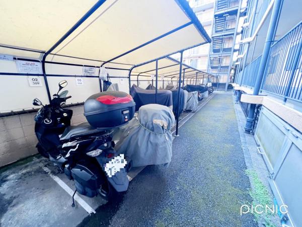 ヴェルドミール多摩川 駐輪場