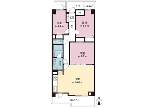 中古マンション 横浜市戸塚区上矢部町 横浜市営地下鉄ブルーライン戸塚駅 2,199万円