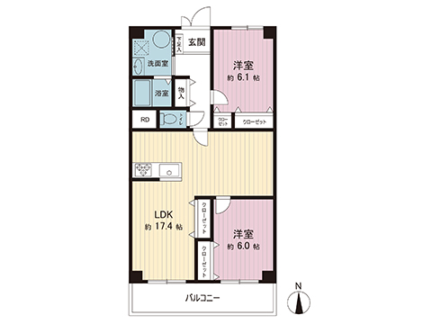 中古マンション 横浜市戸塚区秋葉町 JR横須賀線東戸塚駅 2,290万円