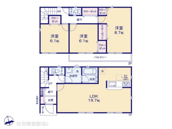 新築戸建 神奈川県南足柄市関本 伊豆箱根鉄道大雄山線富士フイルム前駅 2,580万円