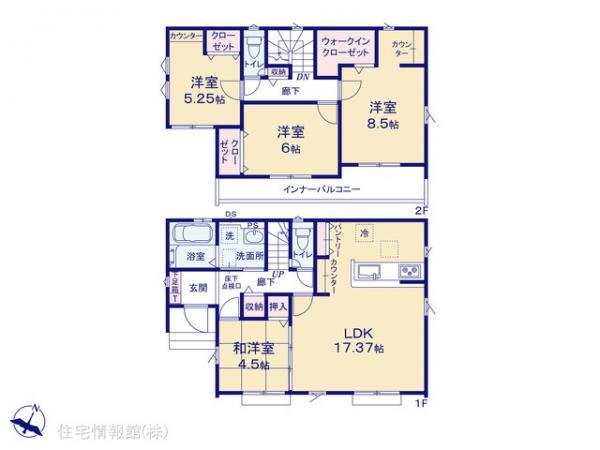新築戸建 埼玉県比企郡川島町大字伊草163-1 東武東上線川越駅 2,170万円