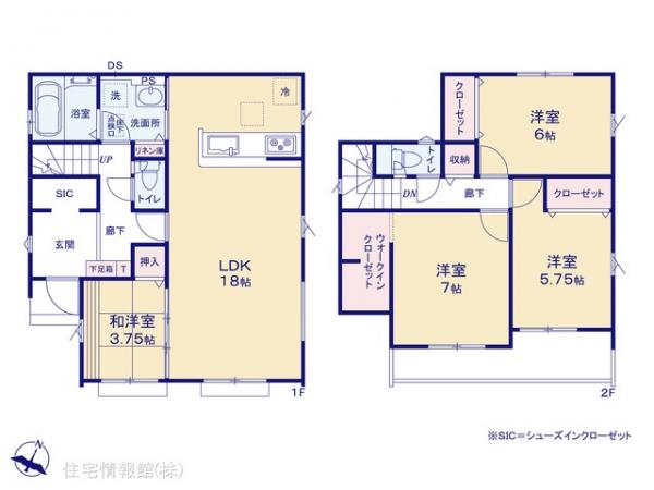 新築戸建 埼玉県比企郡川島町大字伊草163-1 東武東上線川越駅 2,270万円