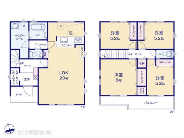 新築戸建 千葉県柏市東中新宿４丁目 東武野田線新柏駅 4,699万円