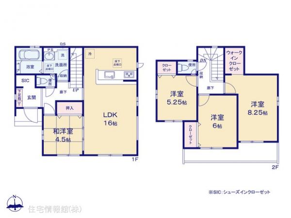 新築戸建 千葉県松戸市古ケ崎３丁目3412 千代田常磐線北松戸駅 4,490万円