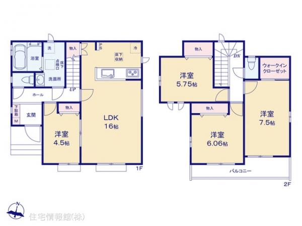 新築戸建 埼玉県草加市清門２丁目 東武伊勢崎線新田駅 4,090万円
