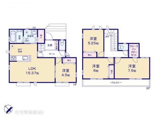 新築戸建 埼玉県さいたま市岩槻区大字平林寺1524 東武野田線岩槻駅 3,390万円