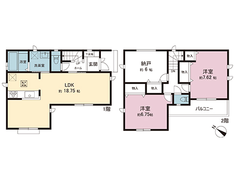 新築戸建 相模原市中央区中央６丁目 JR横浜線相模原駅 3,590万円
