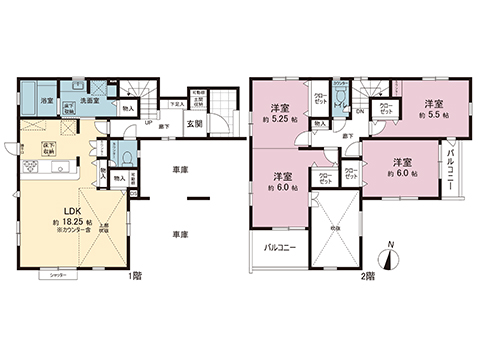 新築戸建 宇都宮市京町 東武宇都宮線南宇都宮駅 3,898万円