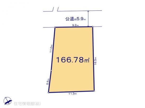 土地 千葉県柏市中新宿１丁目2-22 千代田常磐線北小金駅 1,980万円