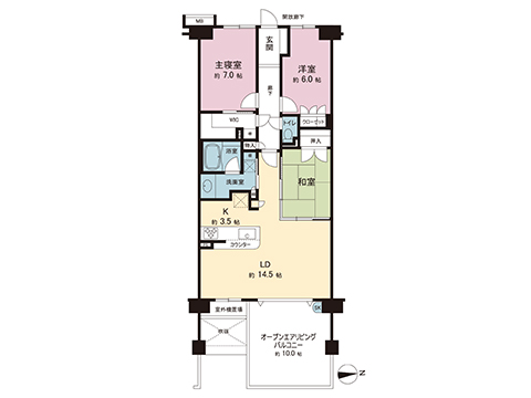 中古マンション 藤沢市辻堂西海岸３丁目 JR東海道本線(東京〜熱海)辻堂駅 5,100万円
