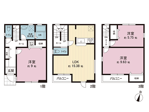 新築戸建 大和市鶴間１丁目 小田急江ノ島線鶴間駅 4,280万円