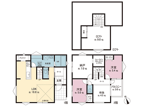 新築戸建 海老名市杉久保南３丁目 小田急線海老名駅 3,380万円