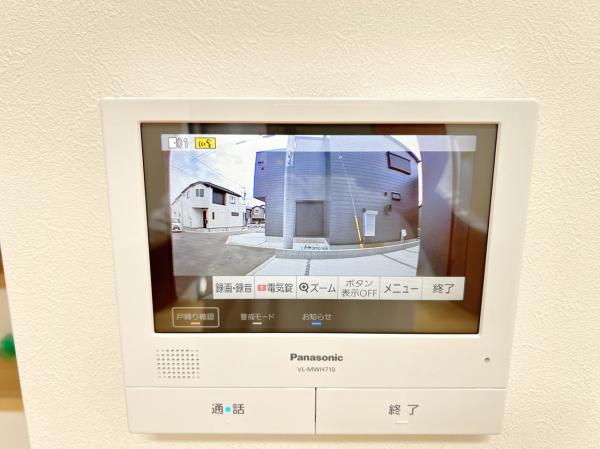 海老名市杉久保南３丁目 戸建 TVモニター付きインターフォン