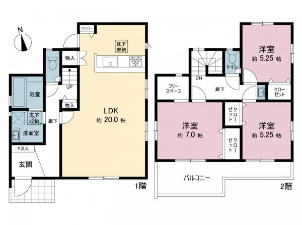 新築戸建 高座郡寒川町小谷２丁目 JR相模線宮山駅 3,580万円