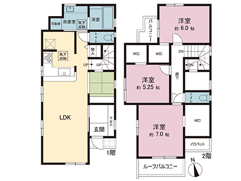 新築戸建 高座郡寒川町小谷２丁目 JR相模線宮山駅 3,680万円