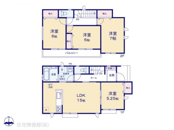 新築戸建 神奈川県横浜市旭区上白根２丁目61-20 JR横浜線中山駅 4,290万円