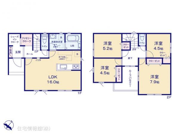 新築戸建 千葉県八街市富山1314-1343-2008 JR総武本線八街駅 2,490万円