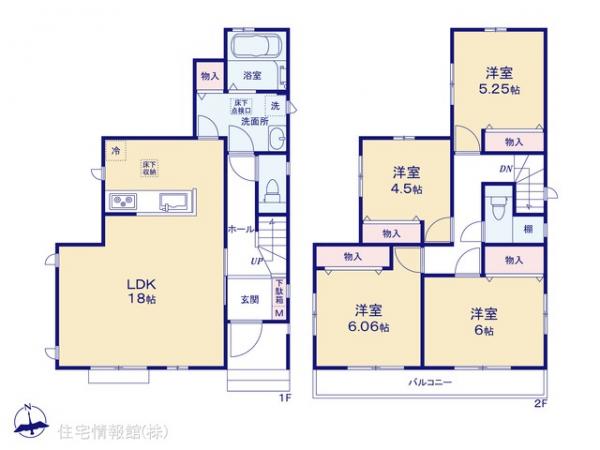 新築戸建 埼玉県新座市栗原１丁目1-30 西武池袋線ひばりヶ丘駅 3,990万円