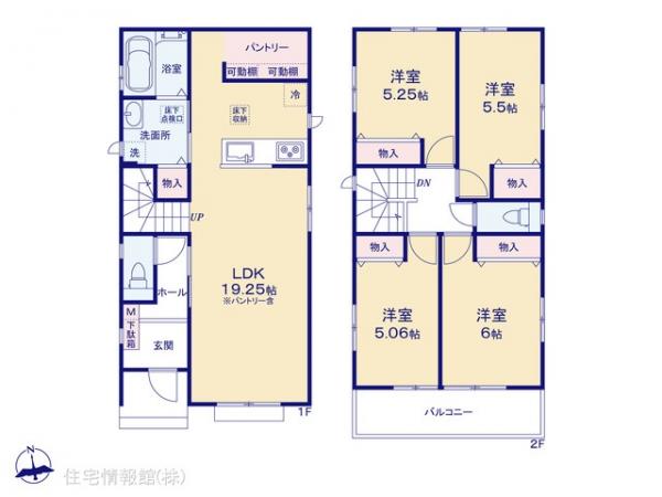新築戸建 埼玉県新座市栗原１丁目1-30 西武池袋線ひばりヶ丘駅 4,290万円
