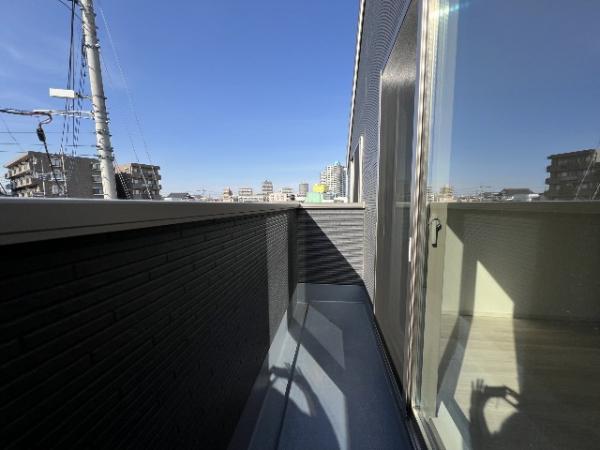 富士見市上沢2期 バルコニー