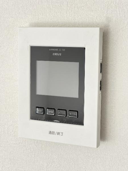 富士見市上沢2期 TVモニター付きインターフォン