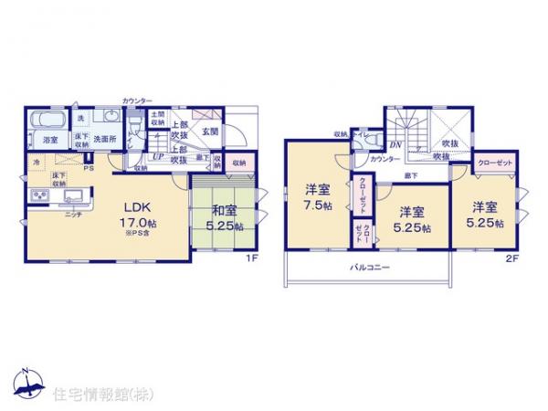 新築戸建 千葉県船橋市大穴北２丁目592-47 京成松戸線三咲駅 3,790万円