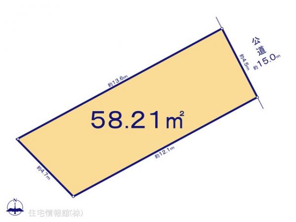 土地 神奈川県横浜市金沢区寺前１丁目8-11 京急本線金沢文庫駅 3,480万円