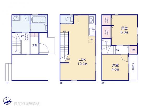 新築戸建 神奈川県横浜市保土ケ谷区釜台町15-20 相鉄本線上星川駅 3,180万円