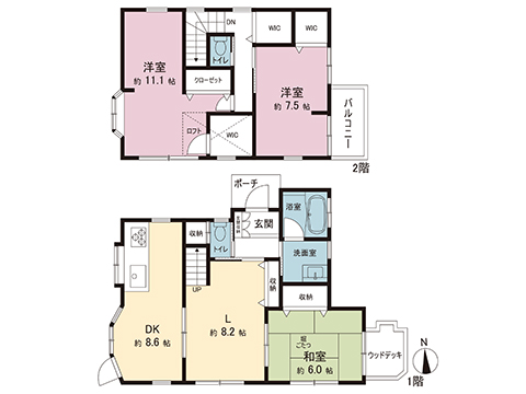 中古戸建 横浜市港南区上永谷６丁目 横浜市営地下鉄ブルーライン下永谷駅 3,680万円