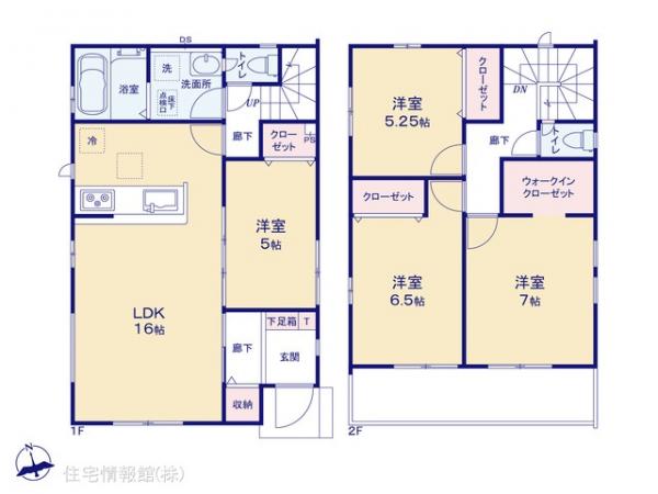 新築戸建 千葉県習志野市東習志野５丁目15-23 京成本線実籾駅 3,490万円