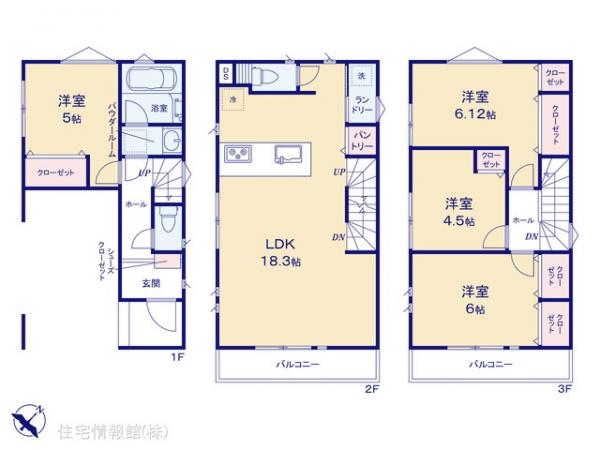 新築戸建 神奈川県横浜市磯子区岡村４丁目21-27 横浜市営地下鉄ブルーライン弘明寺駅 3,880万円