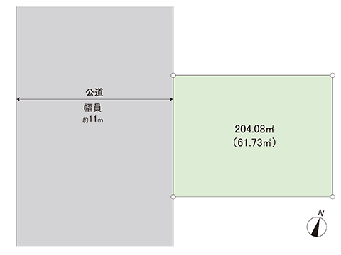 土地 東京都町田市つくし野４丁目 東急田園都市線すずかけ台駅 5,500万円