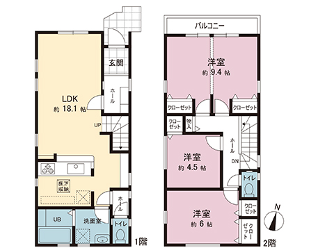 新築戸建 綾瀬市大上３丁目 相鉄本線かしわ台駅 4,099万円